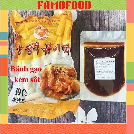 Sốt Tokbokki cay ngọt Hàn Quốc loại ngon Famofood 100g