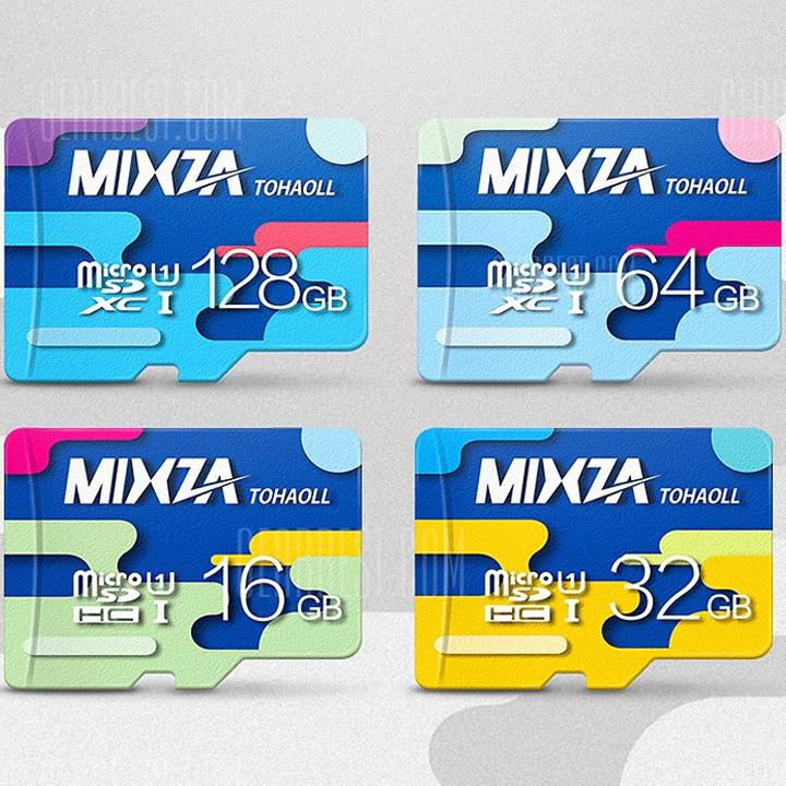 Thẻ Nhớ Micro SD MIXZA 16GB Class 10 - Tốc độ đọc 80MB/s - VL