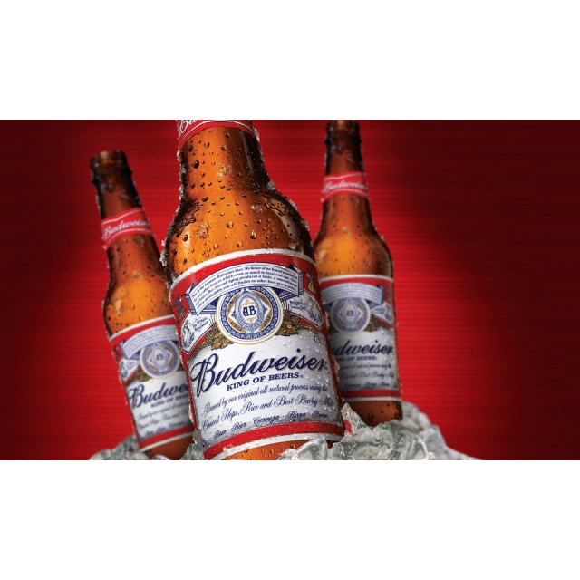 Chai bia thủy tinh Budweiser lẻ 330 ml dùng thử | Chính hãng