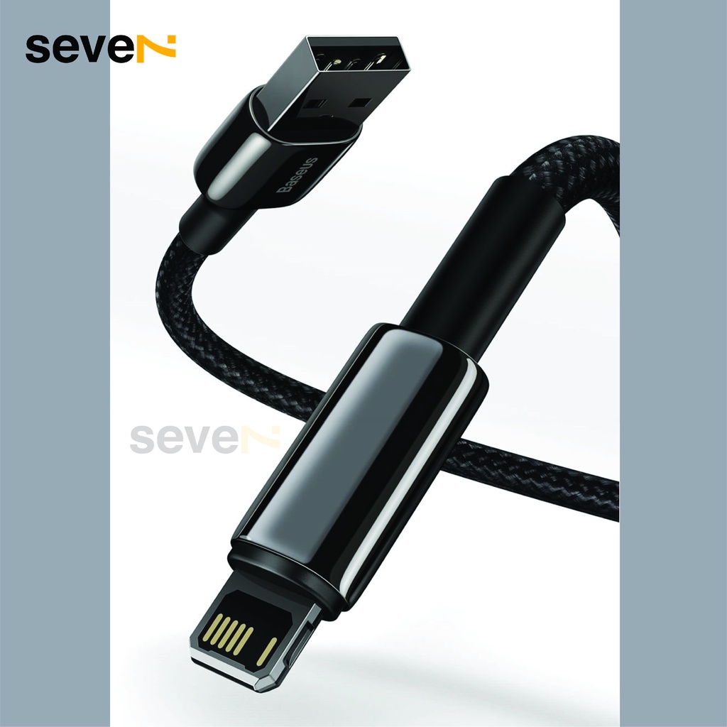 Cáp sạc nhanh siêu bền Baseus Tungsten Gold dùng ip/tablet táo (USB to ,2.4A Fast Charging & Data