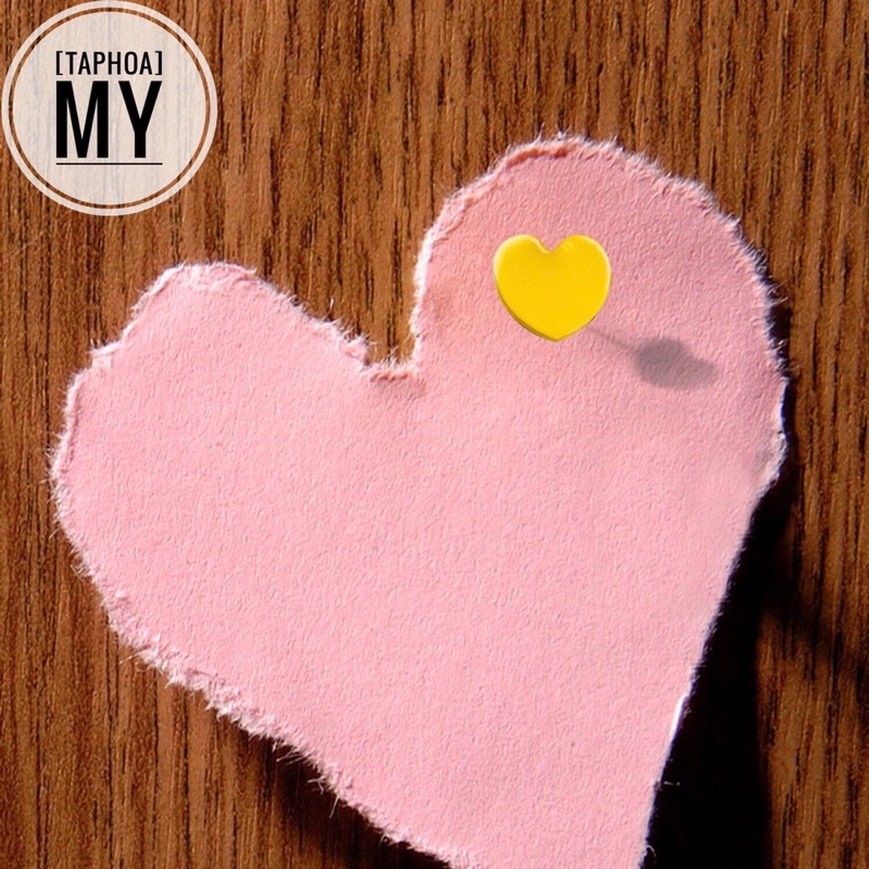 Pin bảng ghim bảng ghim giấy trang trí, gắn ghi chú hình Trái Tim Ngôi Sao