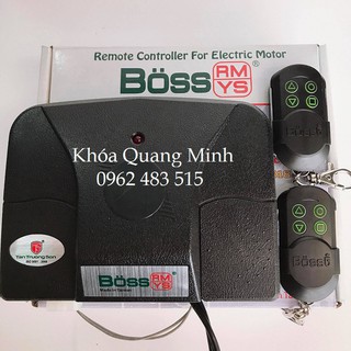Bộ điều khiển cửa cuốn Bossdoor chính hãng, mã nhảy chống copy mã, nhập khẩu đài loan