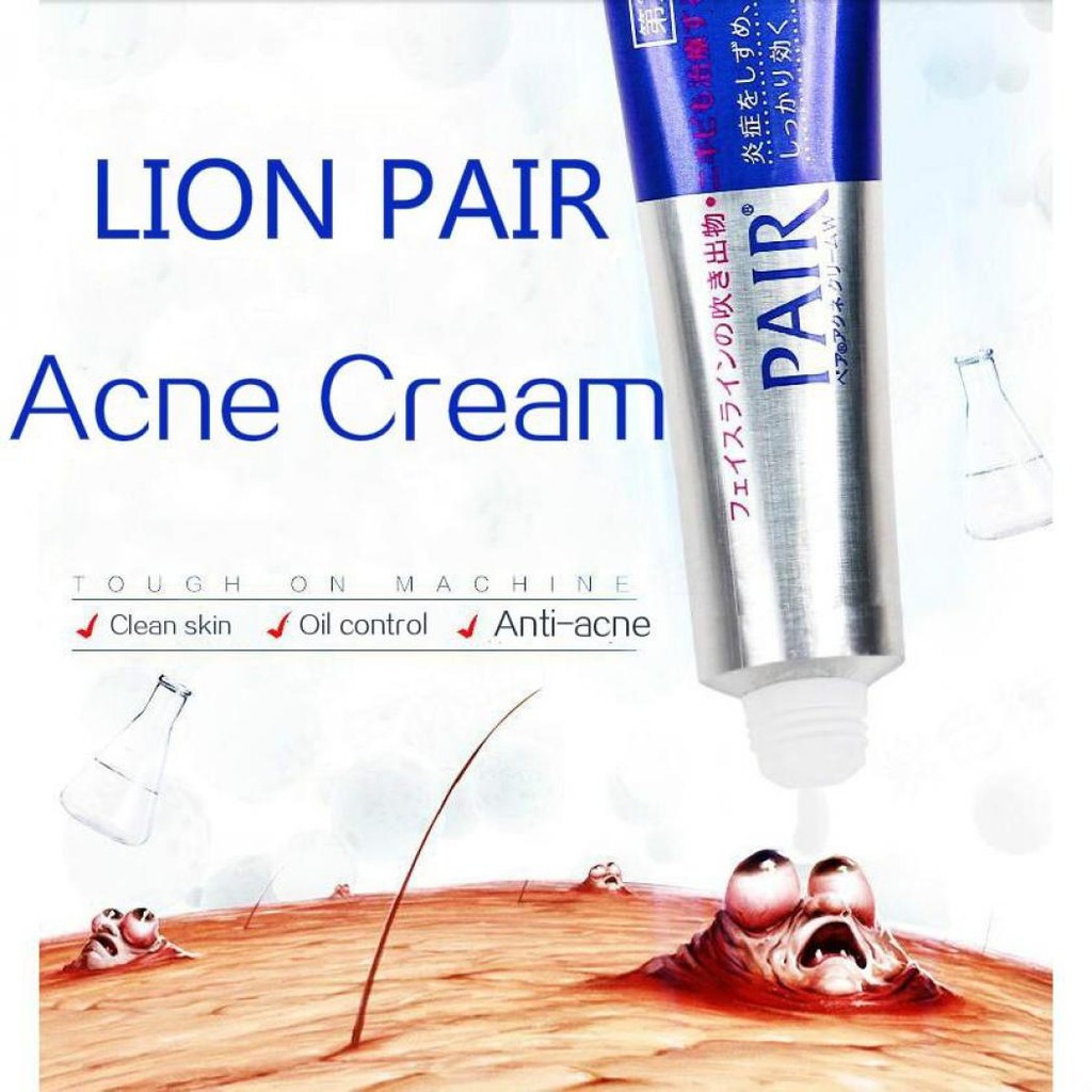 [SIZE 14G] Kem Hỗ Trợ Ngừa Mụn Lion Acne Care Cream W 14g