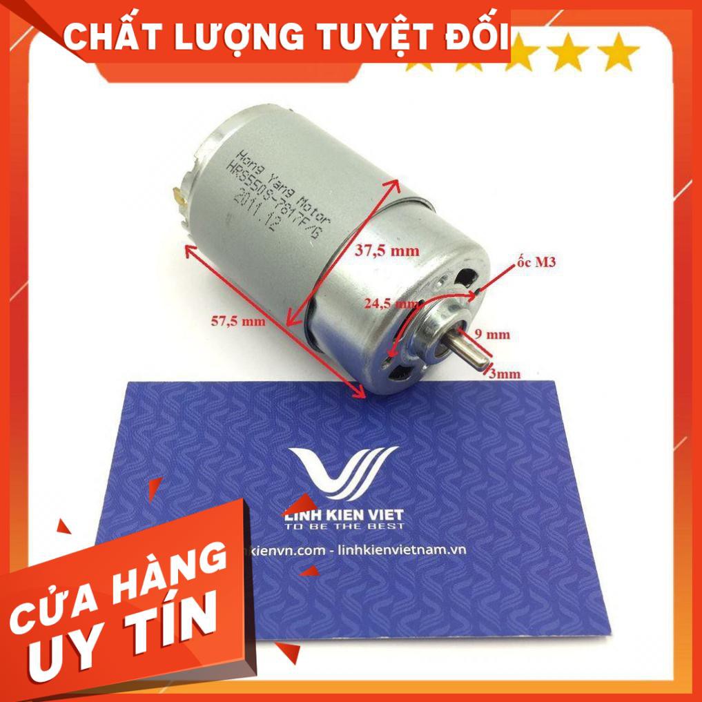 Động cơ 550 12V 19000 vòng/phút / Motor RS550