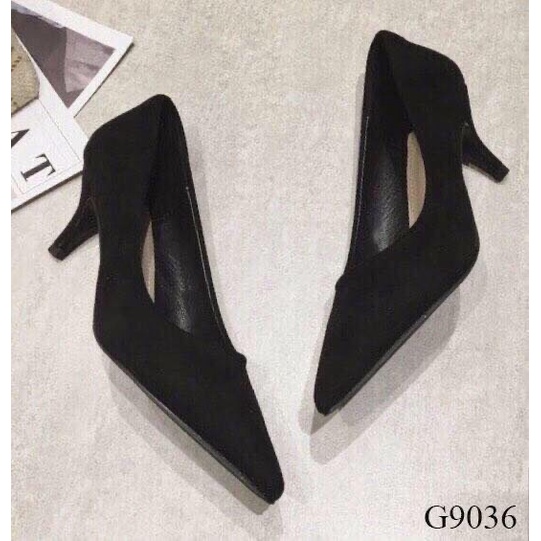 Giày Sandal Cao Gót 5 Phân Bít Mũi Nhọn Cực Sang Trọng tinashop