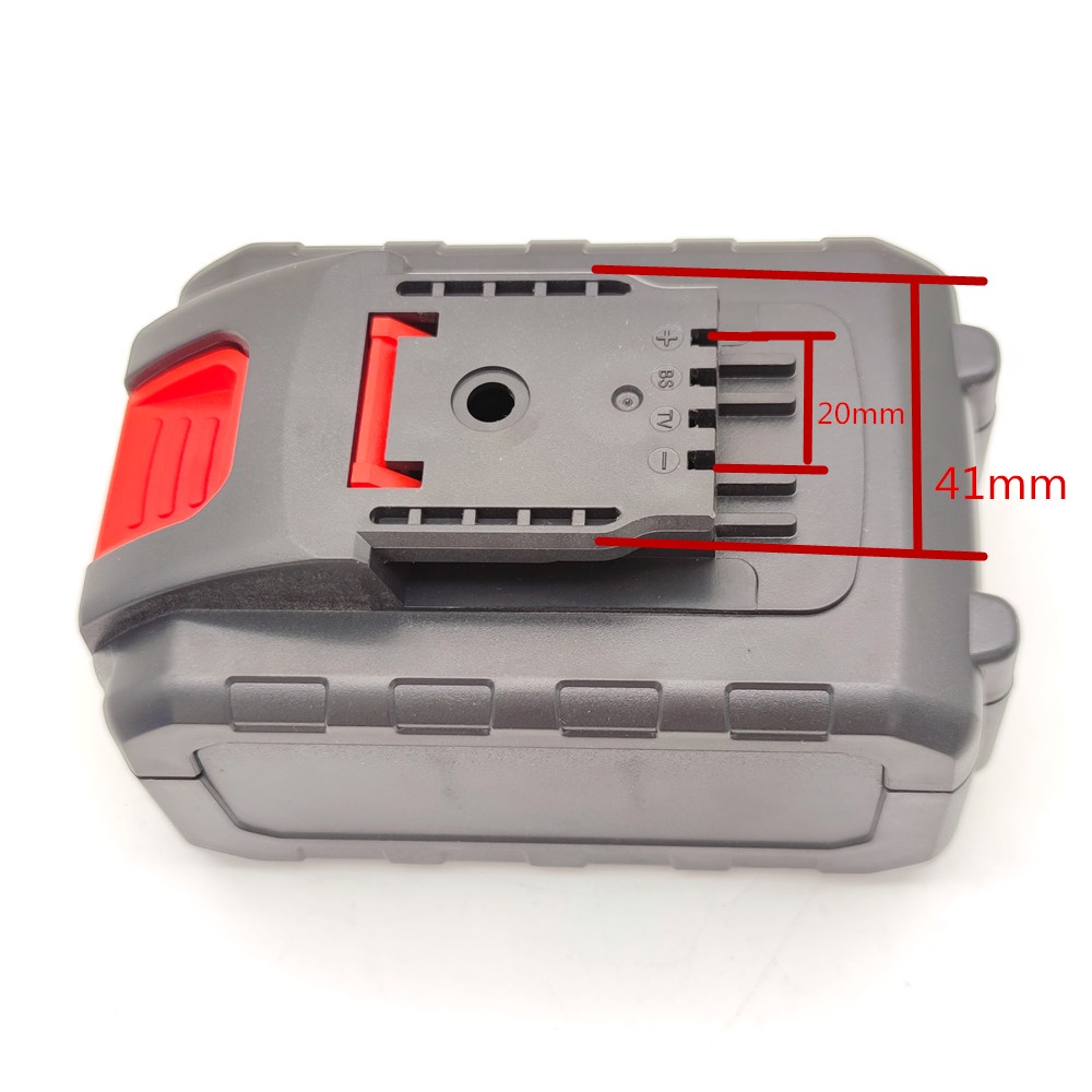 Vỏ mạch pin Voto TQ China 18V - 21V 5S - 2P, lắp 10 cell 18650, giắc đứng