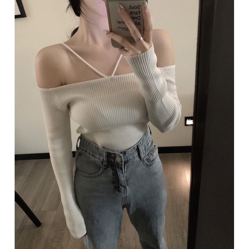 Áo nữ hỡ vai nữ tính thiết kế mới nhất | BigBuy360 - bigbuy360.vn