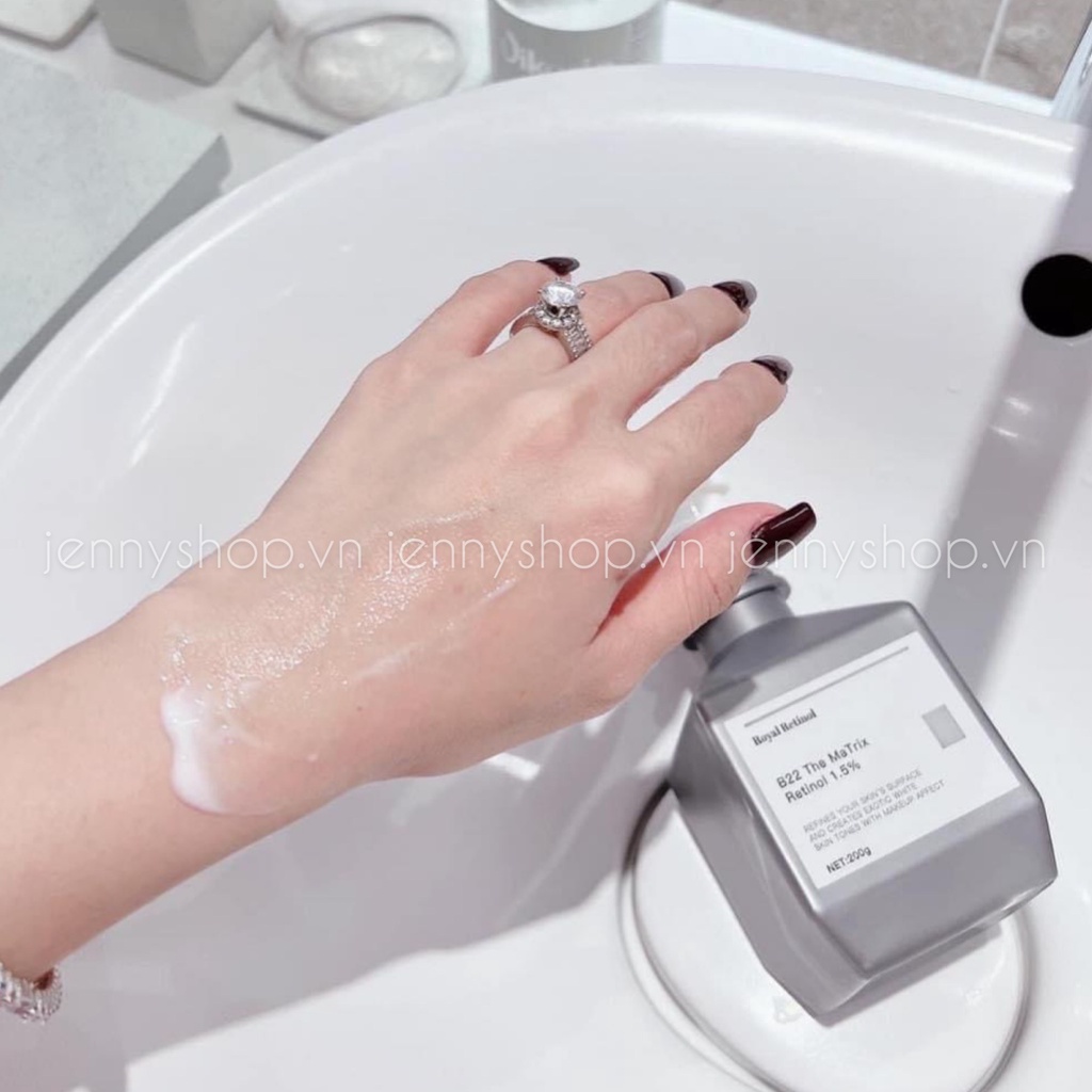 Kem Ủ Kích Trắng Toàn Thân Royal Retinol B22 The Matrix Retinol 1.5%