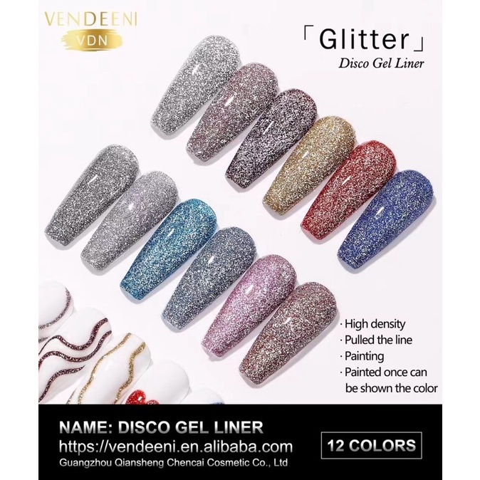 Vendeeni cọ nét Fiash mã DL 12 màu