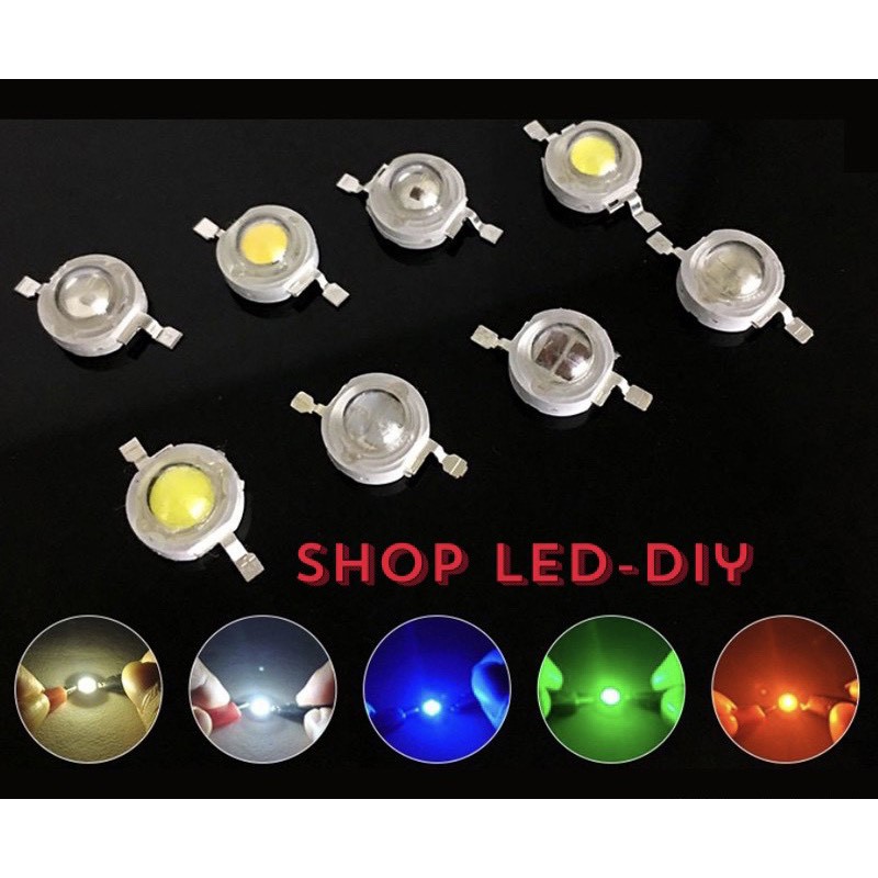 Đèn Led Luxeon 1W,3W, 3in1 Epistar chế đèn thuỷ sinh