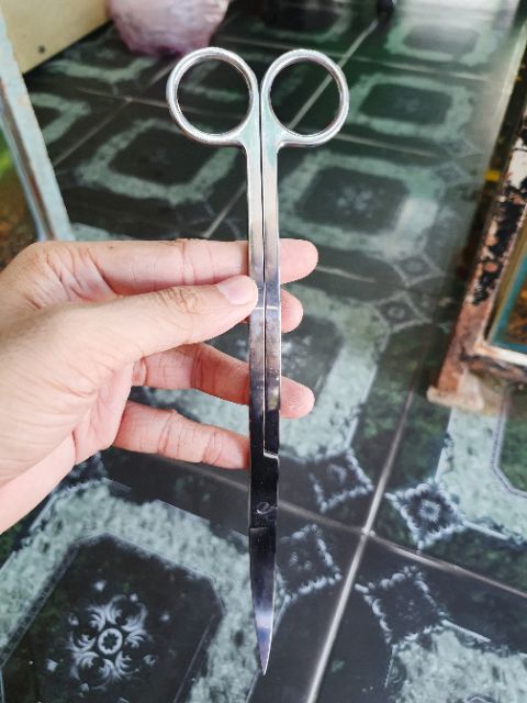 KÉO GỢN SÓNG CÂY THỦY SINH HỒ CÁ DÀI 23CM