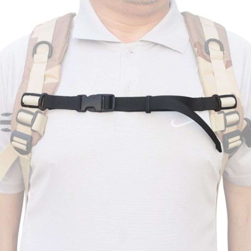 Set 2 Cặp Dây Đai Nylon Đeo Ngực Có Kẹp Điều Chỉnh Được