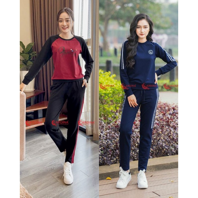 Bộ Nỉ Nữ Thu Đông Cao Cấp CARDINA