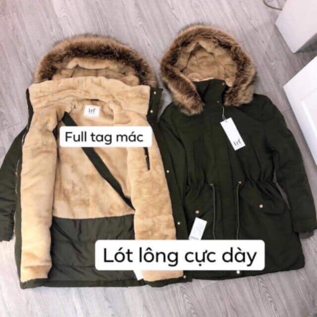 Áo parka Lót Lông , Áo Parka ( sẵn sll)