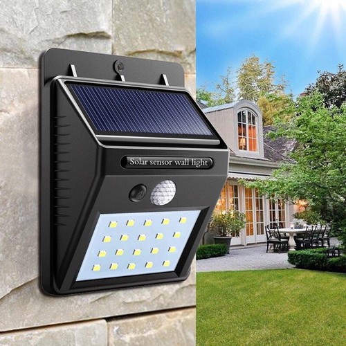 Đèn cảm biến hồng ngoại năng lượng mặt trời Solar Motion Sensor Light 20 led 40 led 100 led