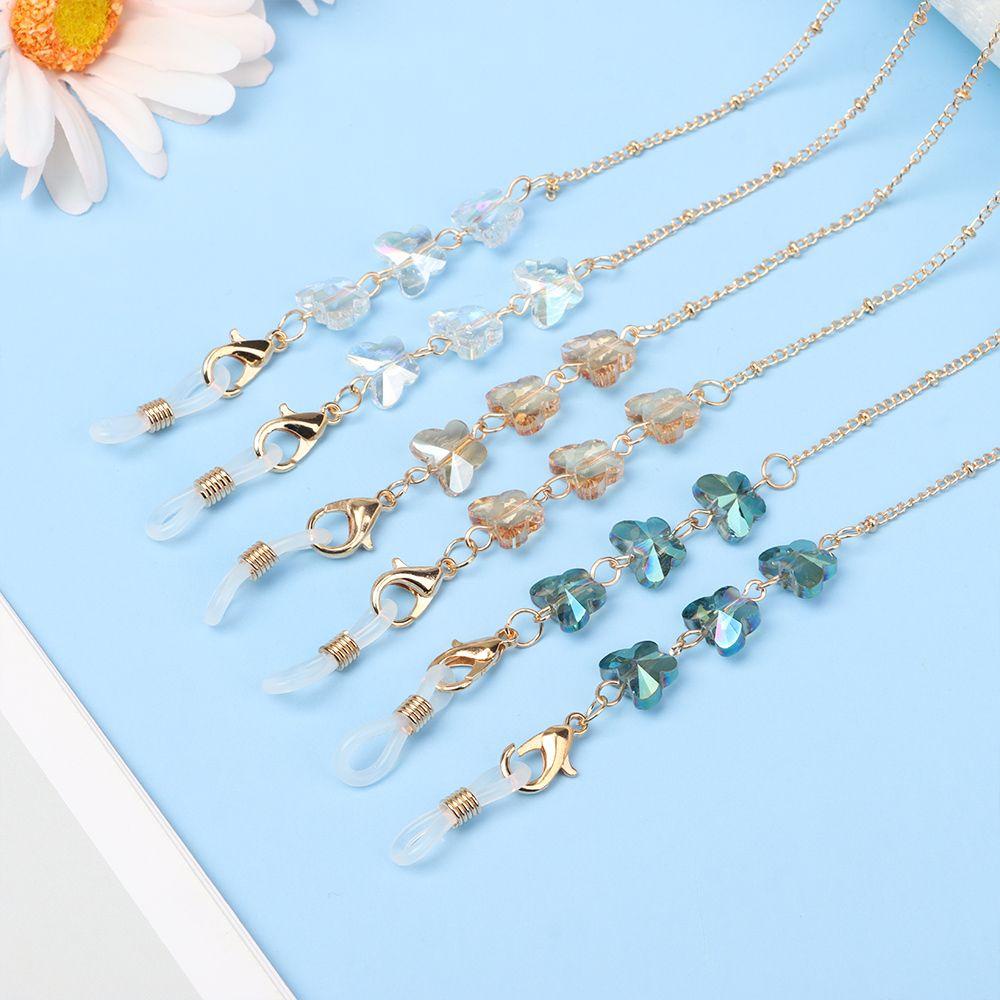 Dây Đeo Mắt Kính Chống Thất Lạc Hình Bướm Thời Trang|Vòng cổ Chuỗi Hạt