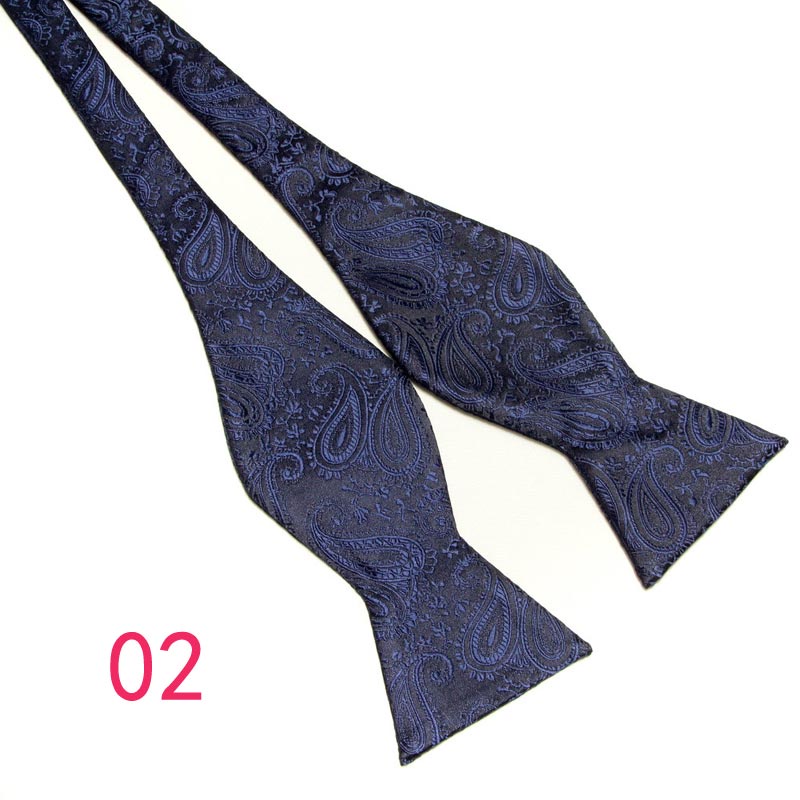 Cà Vạt Nơ Họa Tiết Hoa Thời Trang Chất Lượng Cao Cho Nam