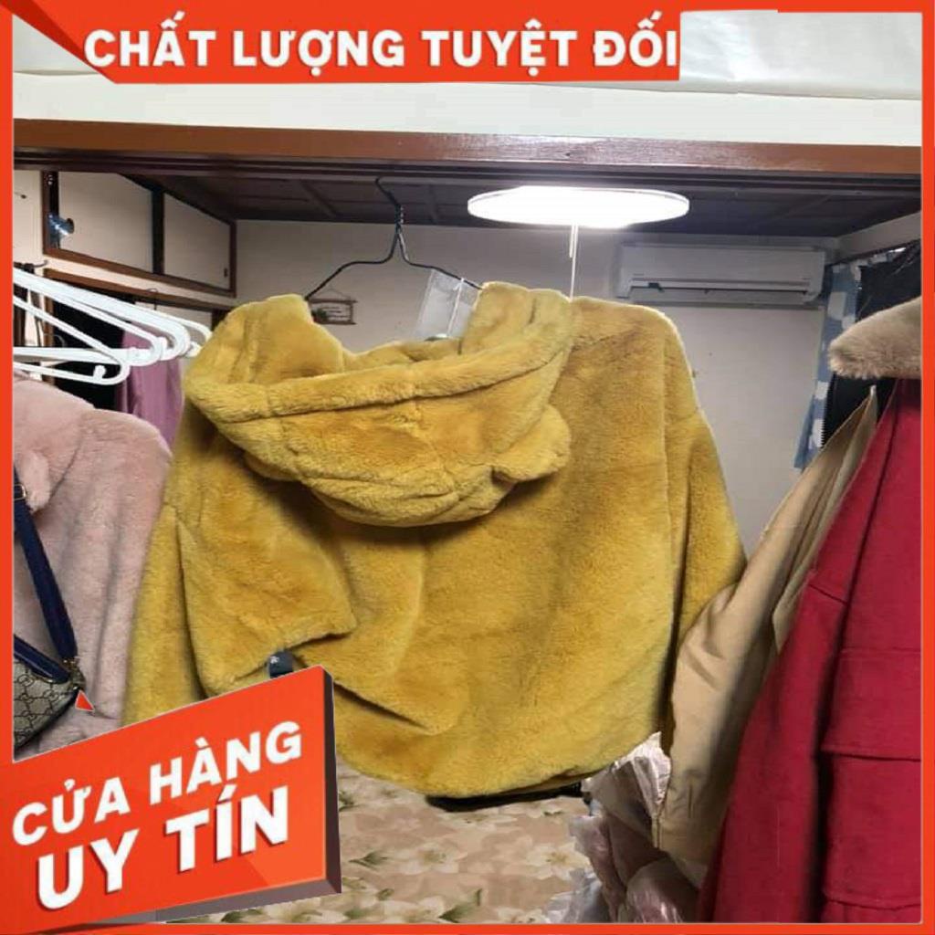 Áo khoác lông tai gấu( kèm ảnh thật ), Áo khoác nữ full màu | BigBuy360 - bigbuy360.vn