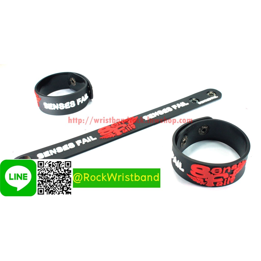 Senses Fail Bán SFL323NB Vòng đeo tay Rock Band Bracelet