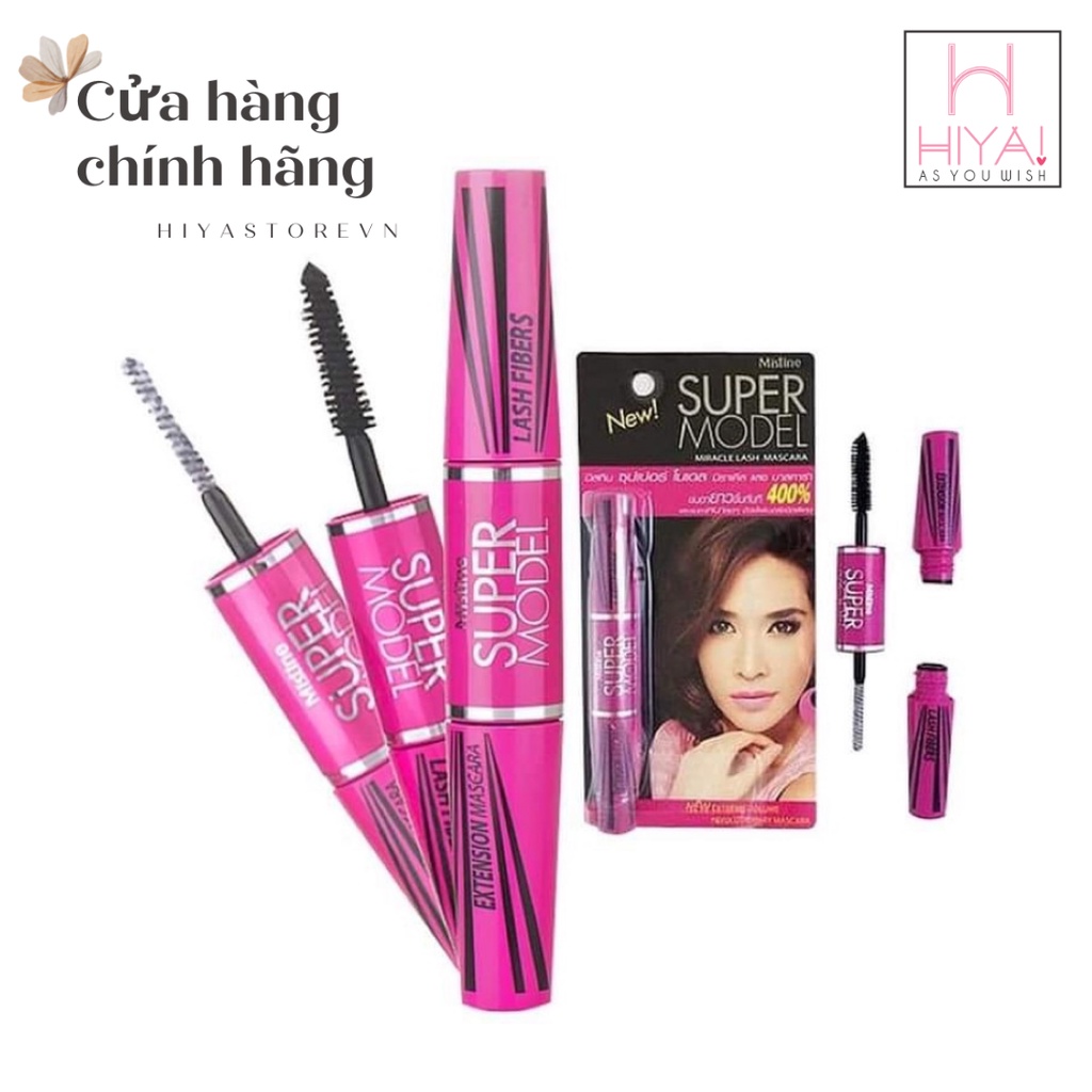 Chuốt Mi Thái Lan Mistine Super Model Miracle Lash Mascara 5,5g