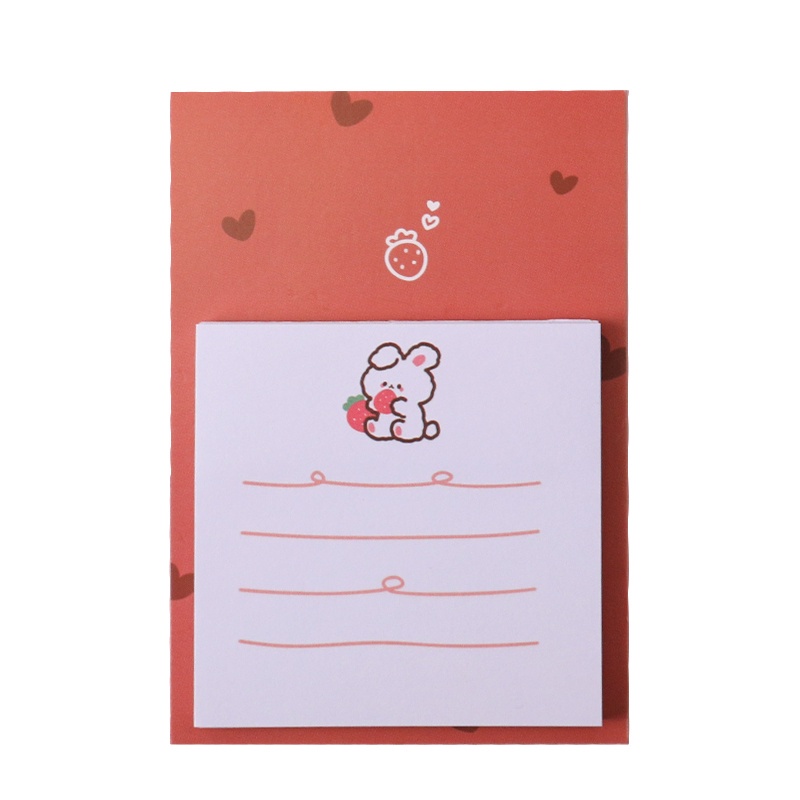 Giấy Dán Ghi Chú Hình Gấu Hoạt Hình Xinh Xắn