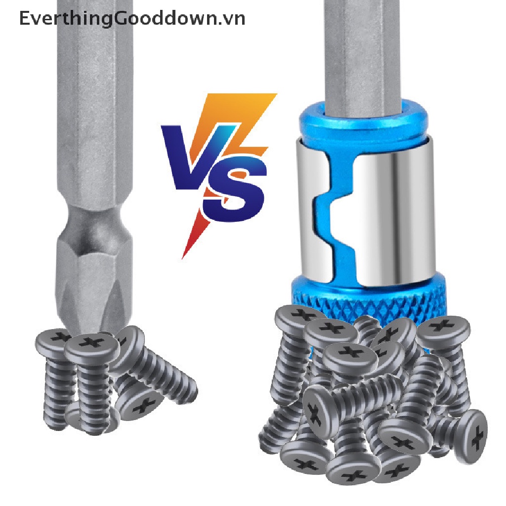 Everthinggooddown Vòng Hợp Kim Từ Tính Thông Dụng Cho Mũi Khoan Tua Vít