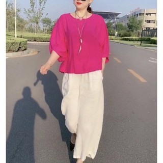 Bộ đồ đũi nữ nhẹ nhàng - đơn giản