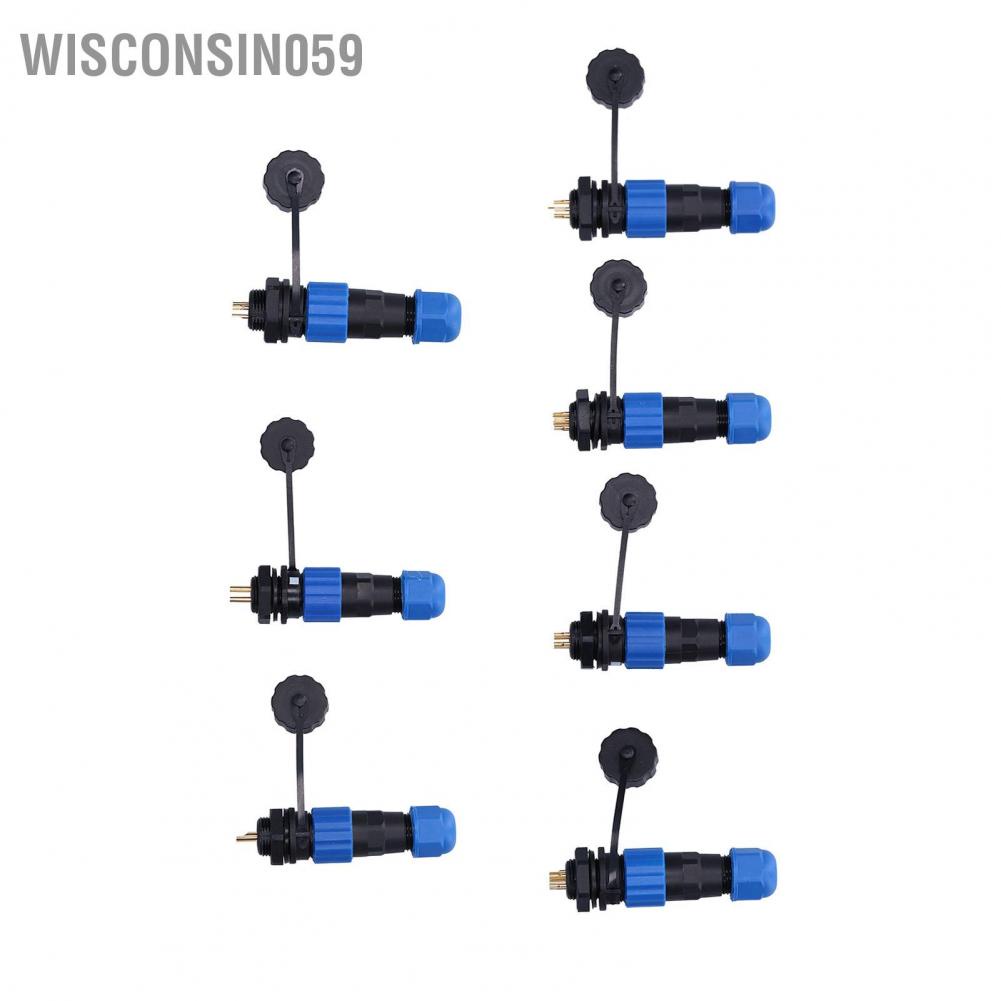 Wisconsin059 Aviation Plug Socket Safe Reliable Oxidation Resistance Durable Compact Connector for Program Controlled Machines