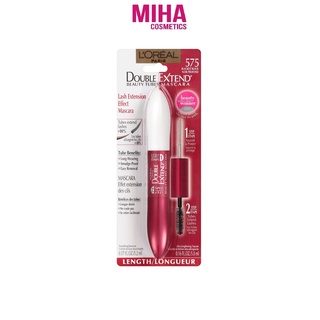 Mascara 2 Đầu Dưỡng Mi LOreal Paris Double Extend Beauty Tubes 5.2ml