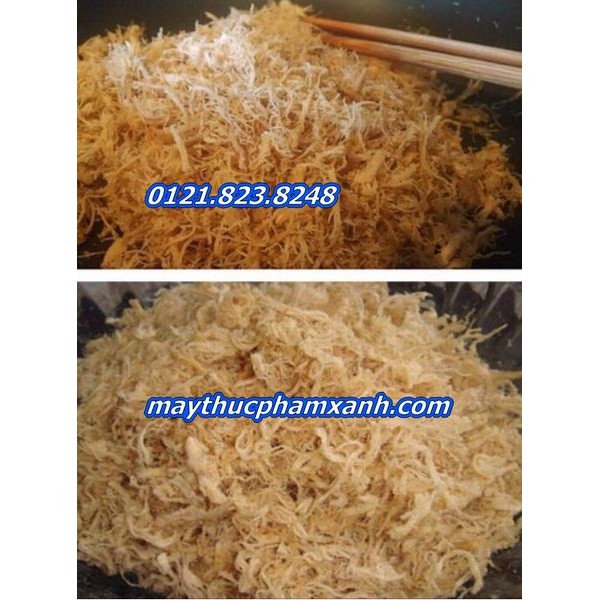 NẮP KIẾNG Máy làm chà bông máy làm khô gà 400gr / mẻ