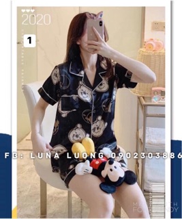 Bộ pijama lụa