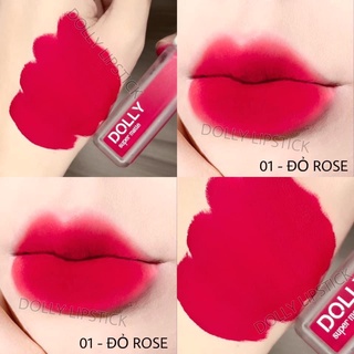 Son kem, lì Dolly super matte, son kem lì không chì bền màu lâu trôi