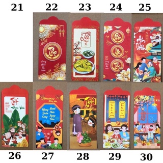Combo 10 Lì xì Tết mẫu mới nhất