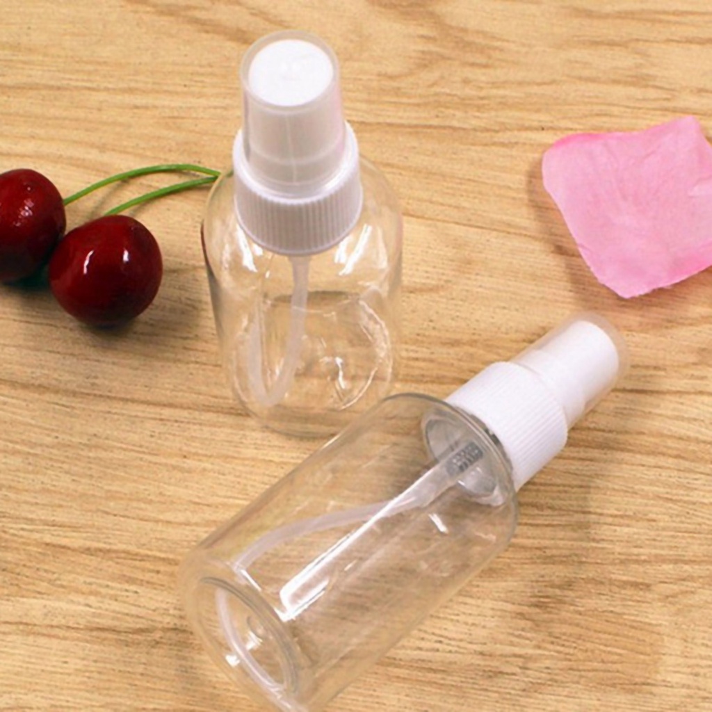 Chai xịt rỗng bằng nhựa trong suốt dung tích 30ml tiện dụng khi đi du lịch