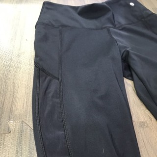 Quần legging nữ phối lưới