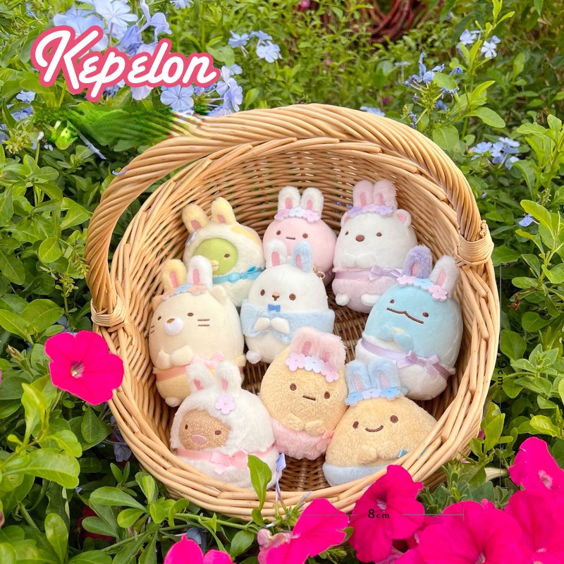 Móc Khóa Búp Bê Nhồi Bông Sumikko Gurashi 8-28cm