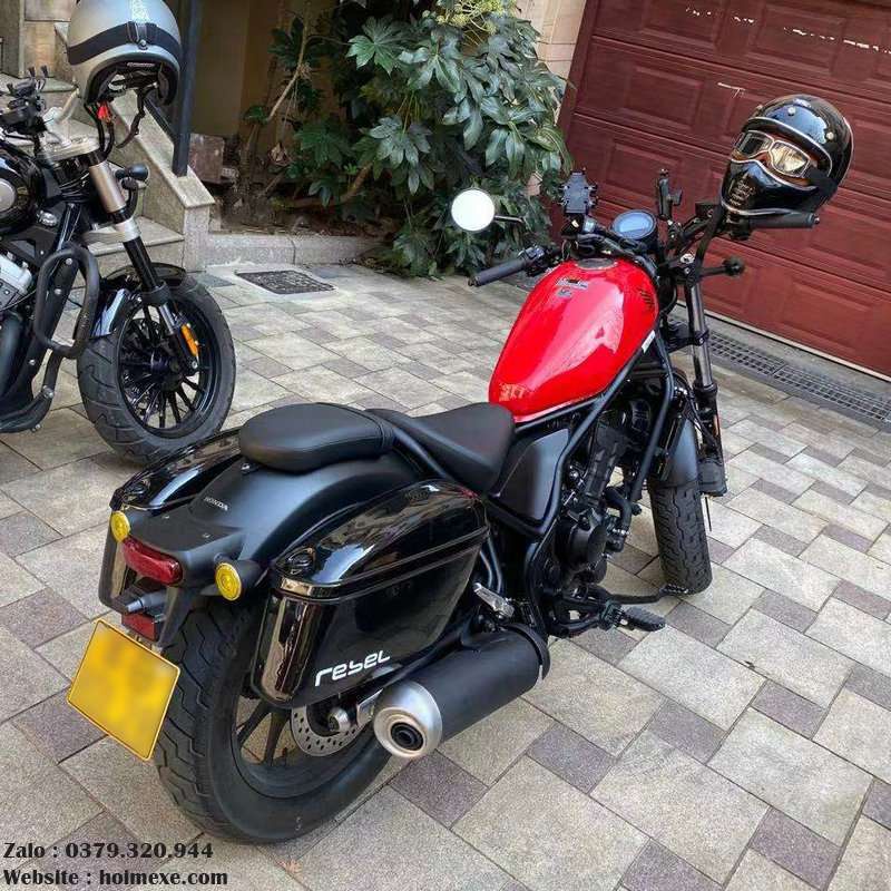 Cặp Thùng Hông Honda Rebel 300-500 + Pass Ốc Vít