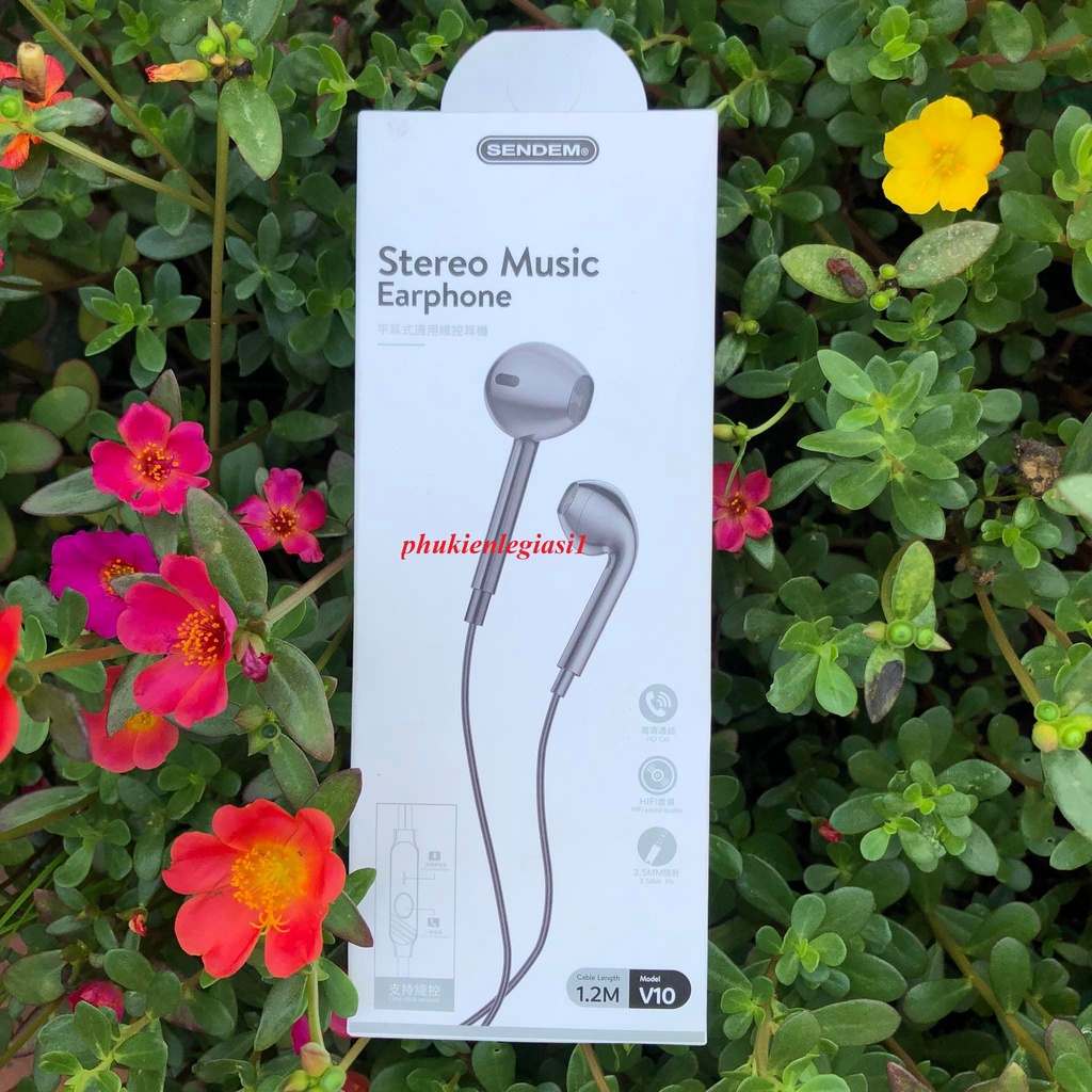 Tai nghe Sendem V10 jack 3.5mm