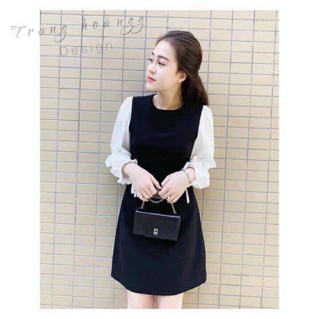 VÁY Umi tay nơ dễ thương / Đầm công sở thời trang
