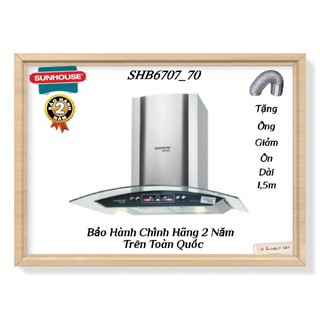 Máy hút mùi kính cong SUNHOUSE MAMA MM6707-70