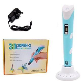 (miễn Phí 10m) Sợi Vẽ 3d Lcd Pen V2 Cho Trẻ Em