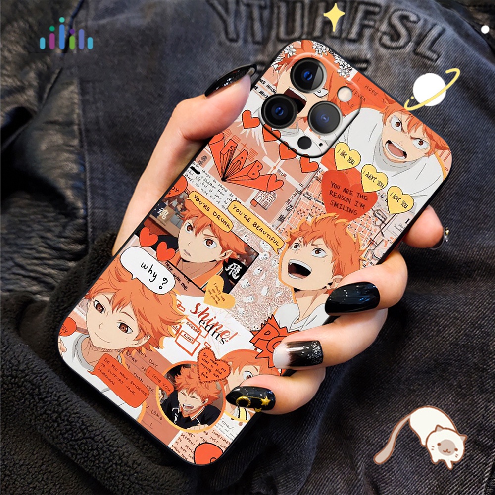 Ốp Điện Thoại Mềm Họa Tiết Haikyuu g132 Cho iphone 7 8 7 + 8 + 6 + 6s + xr xs max 5 5s Ốp Điện Thoại silicone In Hình haikyuu Cho Iphone