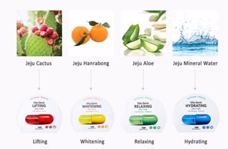1  Mặt nạ giấy vitamin banobagi(5 xanh-4 vàng)