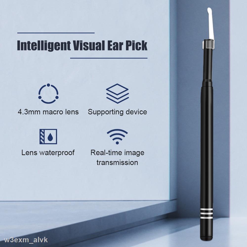 Loại Tốt Bút Lấy Ráy Tai Salorie P00253 USB Có Camera Nội Soi Mini Tầm Nhìn HD Mới Đa Năng