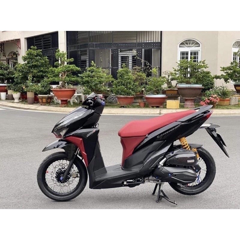 Set 6 món Nhựa Nhám Zin Đỏ Mận Chính Hãng cho Vario/Click 2018-2020