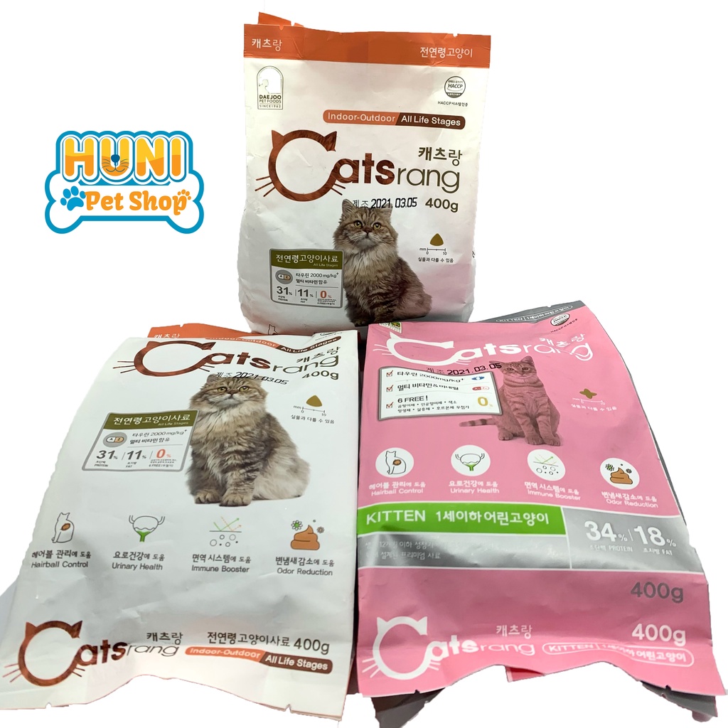Thức ăn cho mèo Catsrang All Life Stages đồ ăn cho mèo mọi lứa tuổi - gói 5kg