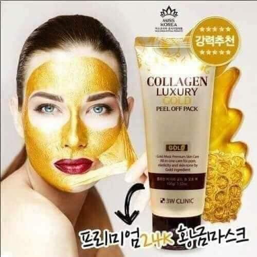 🤗🤗🤗Mặt Nạ Vàng Nâng Cơ, Trẻ Hóa Da Thần Tốc Tinh Chất Collagen & Luxury Gold Peel Off Pack