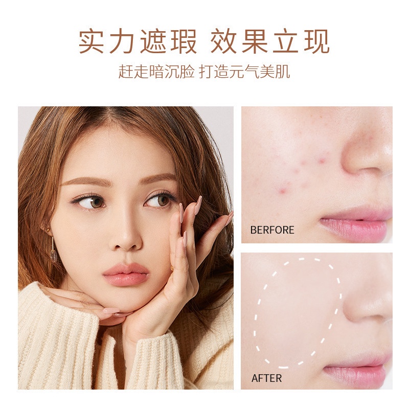 [Hàng mới về] Kem Che Khuyết Điểm Lameila Làm Sáng Da Chống Thấm Nước | BigBuy360 - bigbuy360.vn