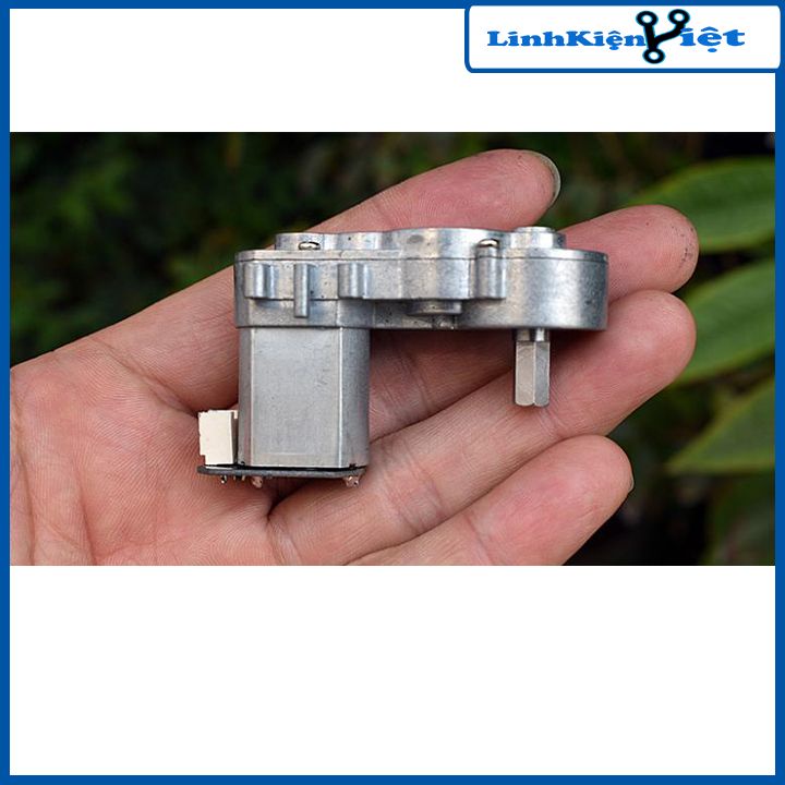 Động cơ giảm tốc 130 6-12VDC tốc độ 500-1080 Vòng/Phút