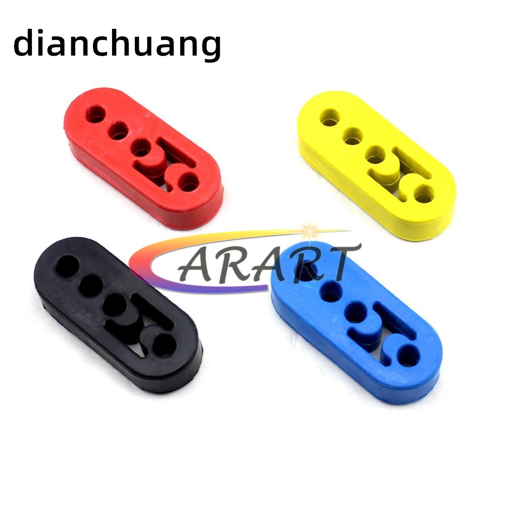 Giá Treo Ống Xả Xe Hơi Bằng Cao Su 4 Lỗ 12mm